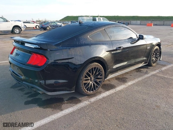 2020 Ford Mustang GT with VIN 1FA6P8CF9L5150660, listed as a IAAI auction lot 41755885 with 39,178 mi miles. Bid and sale history available at carsss.com. Image 4.