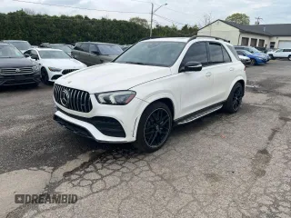 2021 Mercedes-Benz GLE 53 AMG with VIN 4JGFB6BB1MA291531, listed as a Copart auction lot 55797425 with 169,182 mi miles and Clean title. Bid and sale history available at DreamBid. Image 1.