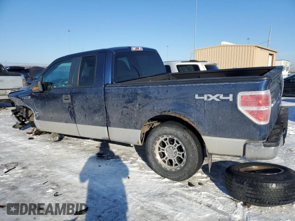 2010 Ford F-150 XL with VIN 1FTFX1EV5AFA07606, listed as a Copart auction lot 88846445 with 260,949 mi miles and Salvage Title. Bid and sale history available at carsss.com. Image 2.