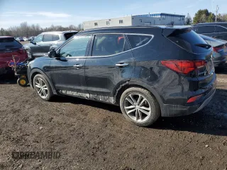 2017 Hyundai Santa Fe 2.0T with VIN 5XYZUDLA6HG475262, listed as a Copart auction lot 49876925 with 232,078 mi miles and Salvage title. Bid and sale history available at DreamBid. Image 2.