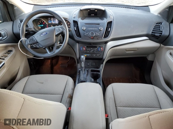 2017 Ford Escape SE with VIN 1FMCU0GD8HUD73233, listed as a Copart auction lot 80984074 with 68,989 mi miles and Salvage Title. Bid and sale history available at carsss.com. Image 8.
