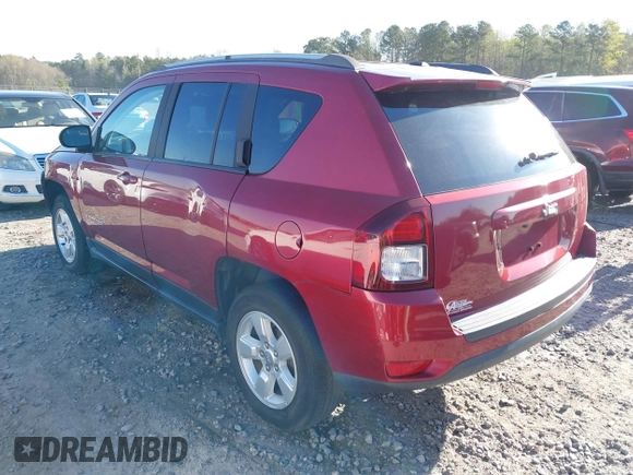 2016 Jeep Compass 75th Anniversary with VIN 1C4NJCBBXGD732464, listed as a IAAI auction lot 41832967 with 108,694 mi miles. Bid and sale history available at carsss.com. Image 3.