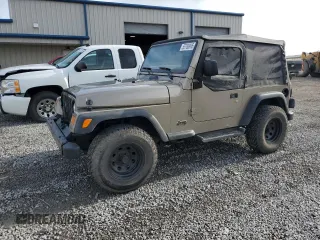 2003 Jeep Wrangler X with VIN 1J4FA39S03P349713, listed as a Copart auction lot 55768995 with 187,266 mi miles and Salvage title. Bid and sale history available at DreamBid. Image 1.