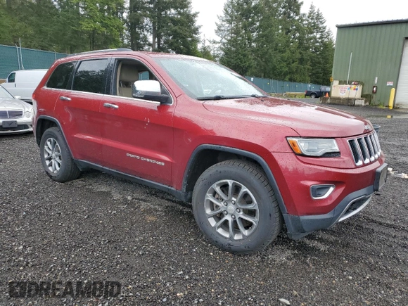 2014 Jeep Grand Cherokee Limited with VIN 1C4RJFBM5EC336188, listed as a Copart auction lot 57676055 with 140,103 mi miles and Salvage title. Bid and sale history available at DreamBid. Image 4.
