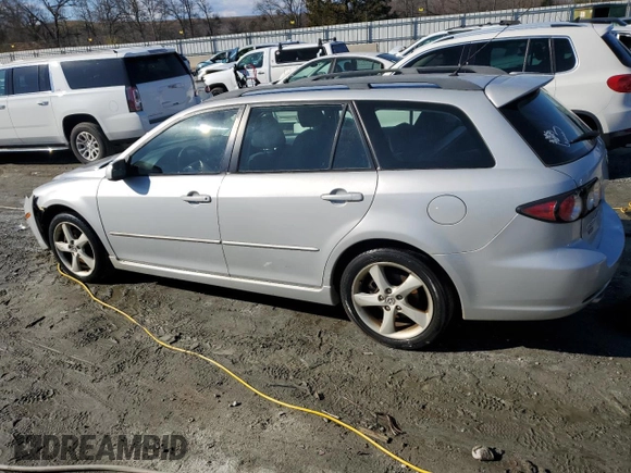 2006 Mazda 6 S Sport VE with VIN 1YVHP82D265M03237, listed as a Copart auction lot 86522354 with 116,729 mi miles and Salvage Title. Bid and sale history available at carsss.com. Image 2.