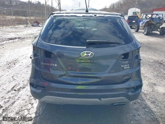 2018 Hyundai Santa Fe Sport 2.4L with VIN 5XYZTDLB6JG513204, listed as a IAAI auction lot 41705240 with 110,646 mi miles. Bid and sale history available at carsss.com. Image 6.