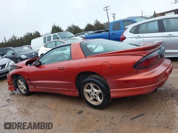 2001 Pontiac Firebird with VIN 2G2FS22K612112434, listed as a IAAI auction lot 41554867 with 208,699 mi miles. Bid and sale history available at carsss.com. Image 14.