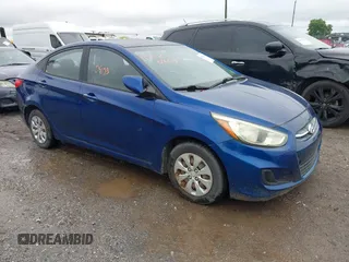 2016 Hyundai Accent SE with VIN KMHCT4AE8GU062685, listed as a IAAI auction lot 42520803 with 128,421 mi miles and . Bid and sale history available at DreamBid. Image 1.