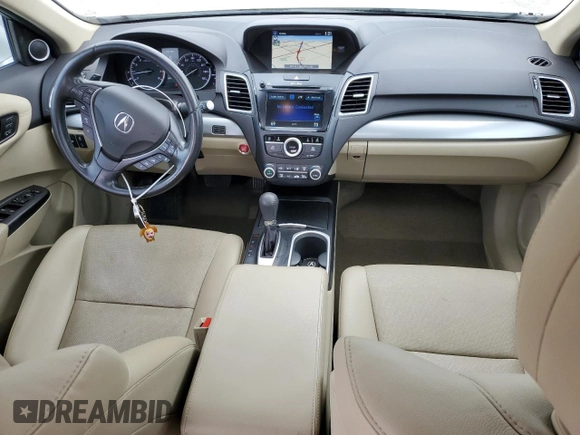 2017 Acura RDX Advance with VIN 5J8TB3H76HL006522, listed as a Copart auction lot 50942425 with 85,632 mi miles and Salvage title. Bid and sale history available at DreamBid. Image 8.
