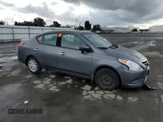2019 Nissan Versa SV with VIN 3N1CN7AP2KL830670, listed as a Copart auction lot 50995655 with Not provided miles and Salvage title. Bid and sale history available at DreamBid. Image 4.