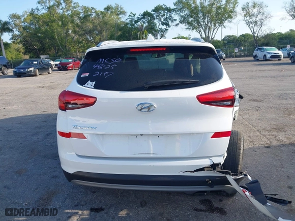 2019 Hyundai Tucson SEL with VIN KM8J33AL4KU991829, listed as a IAAI auction lot 42002700 with 14,184 mi miles. Bid and sale history available at carsss.com. Image 16.