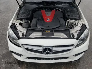 2019 Mercedes-Benz C 43 AMG with VIN 55SWF6EBXKU301576, listed as a Copart auction lot 56578005 with 98,509 mi miles and Salvage title. Bid and sale history available at DreamBid. Image 11.