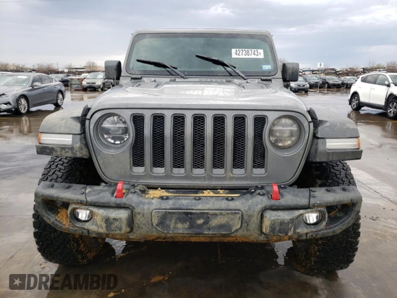 2020 Jeep Wrangler Rubicon z VIN 1C4HJXCG5LW138023, wystawiony jako Copart lot #42738743 z przebiegiem 41 683 mil mil oraz . Historia ofert i sprzedaży dostępna na DreamBid. Obrazek 5.