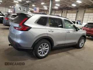 2025 Honda CR-V EX with VIN 2HKRS4H42SH436063, listed as a Copart auction lot 48762585 with 6,254 mi miles and Salvage Title. Bid and sale history available at DreamBid. Image 3.