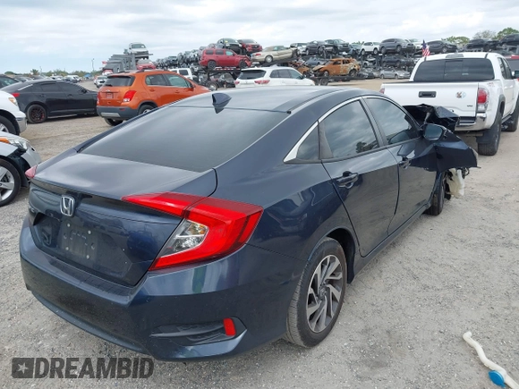 2018 Honda Civic EX with VIN 19XFC2F75JE035935, listed as a IAAI auction lot 41795110 with 92,687 mi miles and . Bid and sale history available at DreamBid. Image 4.