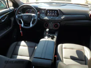 2022 Chevrolet Blazer RS with VIN 3GNKBERS1NS190872, listed as a Copart auction lot 49244535 with 15,574 mi miles and Salvage title. Bid and sale history available at DreamBid. Image 8.