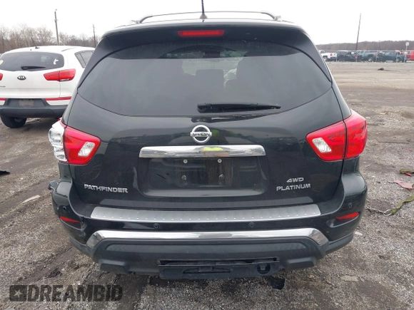 2017 Nissan Pathfinder SL with VIN 5N1DR2MM6HC913805, listed as a IAAI auction lot 41240815 with 119,230 mi miles and . Bid and sale history available at DreamBid. Image 15.