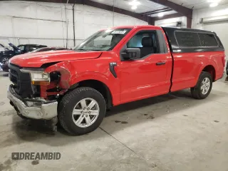2022 Ford F-150 XL with VIN 1FTMF1CB1NKE26925, listed as a Copart auction lot 45418635 with 0 mi miles and Salvage Title. Bid and sale history available at carsss.com. Image 1.