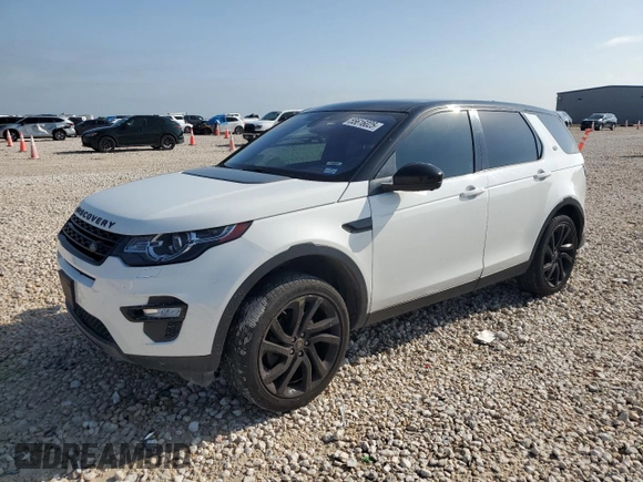 2017 Land Rover Discovery Sport HSE z VIN SALCR2BG7HH657554, wystawiony jako Copart lot #55616025 z przebiegiem 80 168 mil mil oraz Szkoda całkowita • Salvage title. Historia ofert i sprzedaży dostępna na DreamBid. Obrazek 1.