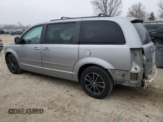 2017 Dodge Grand Caravan GT with VIN 2C4RDGEG8HR792149, listed as a Copart auction lot 43964695 with 121,833 mi miles and Salvage Title. Bid and sale history available at DreamBid. Image 2.