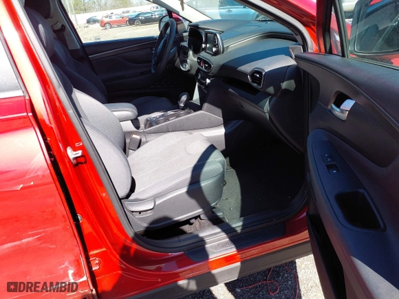2019 Hyundai Santa Fe SE with VIN 5NMS23AD8KH009425, listed as a IAAI auction lot 41716075 with 123,583 mi miles. Bid and sale history available at carsss.com. Image 5.