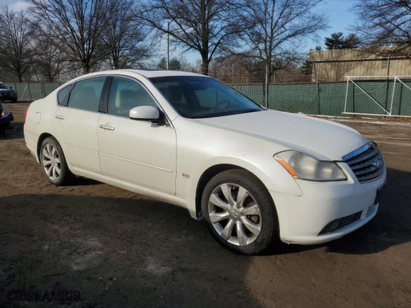 2007 Infiniti M35 x with VIN JNKAY01F07M459689, listed as a Copart auction lot 87395644 with NaN miles and Salvage Title. Bid and sale history available at carsss.com. Image 4.