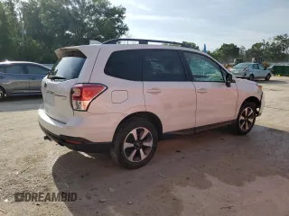 2017 Subaru Forester Premium with VIN JF2SJAGC7HH550757, listed as a Copart auction lot 53709095 with 140,689 mi miles and Salvage Title. Bid and sale history available at carsss.com. Image 3.