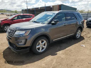 2017 Ford Explorer XLT z VIN 1FM5K8DH4HGC22408, wystawiony jako Copart lot #55458745 z przebiegiem 142 976 mil mil oraz Szkoda całkowita • Salvage title. Historia ofert i sprzedaży dostępna na DreamBid. Obrazek 1.