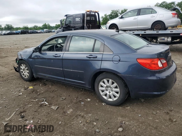 2008 Chrysler Sebring LX with VIN 1C3LC46KX8N151371, listed as a Copart auction lot 60268385 with 158,482 mi miles and Salvage title. Bid and sale history available at DreamBid. Image 2.