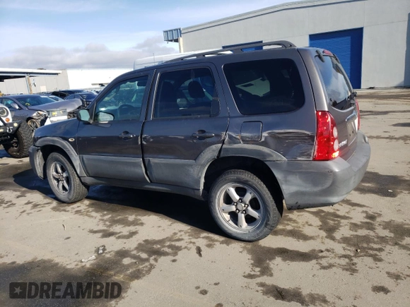 2005 Mazda Tribute i with VIN 4F2YZ02Z55KM21826, listed as a Copart auction lot 85145354 with 204,384 mi miles and Salvage Title. Bid and sale history available at carsss.com. Image 2.