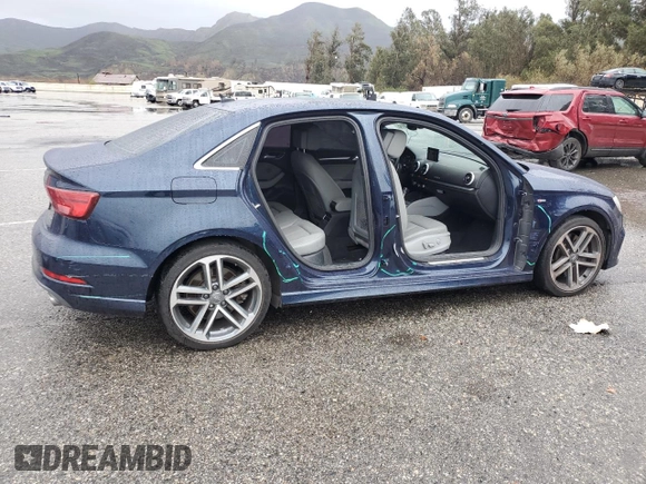 2019 Audi A3 Sedan S line Premium Plus with VIN WAUJEGFF6KA084670, listed as a Copart auction lot 39219814 with 53,151 mi miles. Bid and sale history available at carsss.com. Image 3.