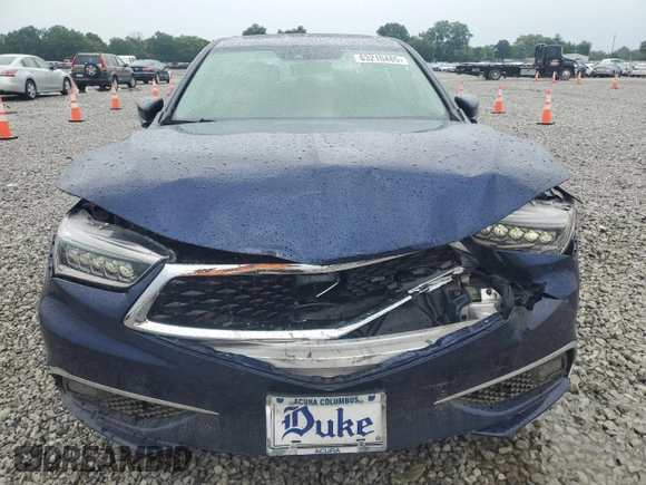 2018 Acura TLX Advance with VIN 19UUB3F79JA006426, listed as a Copart auction lot 63210485 with 64,145 mi miles and Salvage title. Bid and sale history available at DreamBid. Image 5.