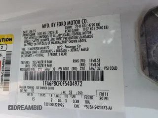 2015 Ford Mustang GT z VIN 1FA6P8CF0F5404972, wystawiony jako Copart lot #55903375 z przebiegiem 39 414 mil mil oraz Szkody całkowita. Historia ofert i sprzedaży dostępna na DreamBid. Obrazek 12.