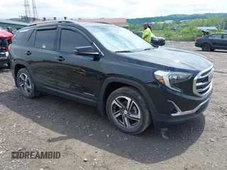 2021 GMC Terrain SLT z VIN 3GKALVEV6ML399992, wystawiony jako IAAI lot #42295073 z przebiegiem 75 378 mil mil oraz . Historia ofert i sprzedaży dostępna na DreamBid. Obrazek 1.