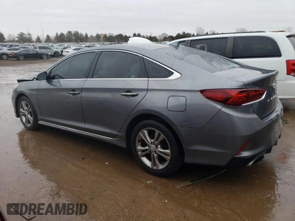 2018 Hyundai Sonata SEL with VIN 5NPE34AFXJH686267, listed as a Copart auction lot 42862395 with 86,241 mi miles and Salvage Title. Bid and sale history available at carsss.com. Image 2.