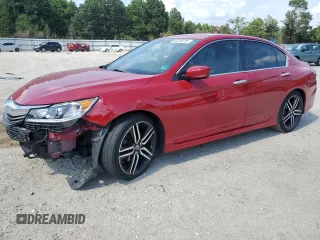 2016 Honda Accord Sport с VIN 1HGCR2F54GA099249, выставлен на аукционе Copart как лот 63049015 с пробегом 114 191 миль миль и Списание • Salvage title. История ставок и продаж доступна на DreamBid. Изображение 1.