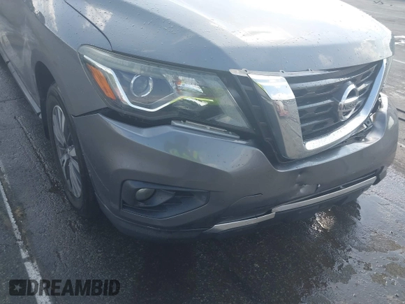 2017 Nissan Pathfinder S with VIN 5N1DR2MN6HC659747, listed as a IAAI auction lot 42275147 with 173,215 mi miles and . Bid and sale history available at DreamBid. Image 17.