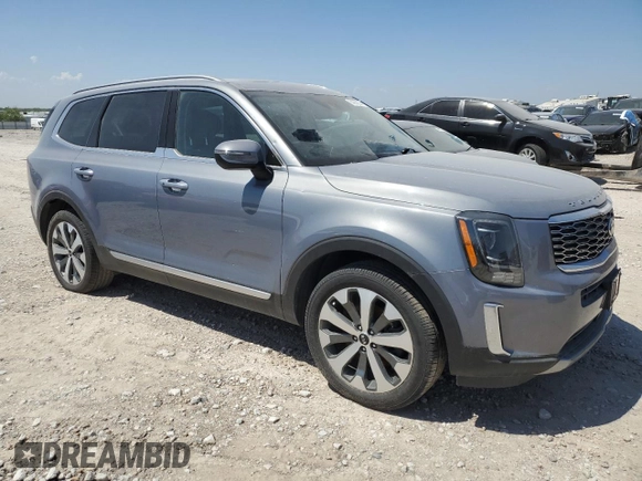 2020 Kia Telluride S with VIN 5XYP64HC3LG054863, listed as a Copart auction lot 84088934 with 115,569 mi miles and Salvage title. Bid and sale history available at DreamBid. Image 4.