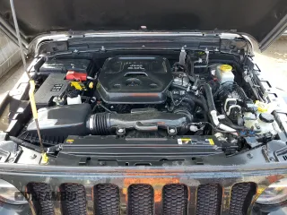 2021 Jeep Wrangler Unlimited Sport Altitude with VIN 1C4HJXDNXMW555815, listed as a Copart auction lot 75677724 with Not provided miles and Non repairable. Bid and sale history available at DreamBid. Image 11.