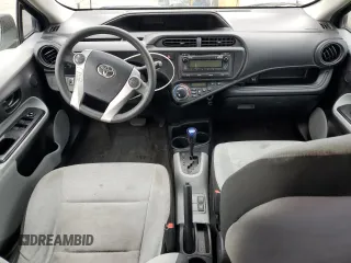 2012 Toyota Prius c One with VIN JTDKDTB32C1028595, listed as a Copart auction lot 53305535 with Not Provided miles and Salvage Title. Bid and sale history available at carsss.com. Image 8.
