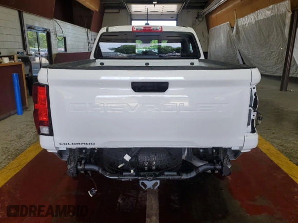 2025 Chevrolet Colorado 2WD Work Truck with VIN 1GCPSBEK0S1171519, listed as a Copart auction lot 64940445 with 525 mi miles and Clean title. Bid and sale history available at DreamBid. Image 6.