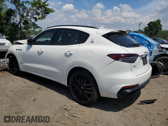2021 Maserati Levante GranSport with VIN ZN661XUS4MX359603, listed as a Copart auction lot 57733254 with 24,354 mi miles and Salvage Title. Bid and sale history available at carsss.com. Image 2.