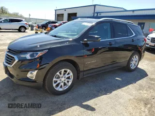 2019 Chevrolet Equinox LT z VIN 3GNAXUEV2KL194863, wystawiony jako Copart lot #56278535 z przebiegiem 61 710 mil mil oraz Szkody całkowita. Historia ofert i sprzedaży dostępna na DreamBid. Obrazek 1.