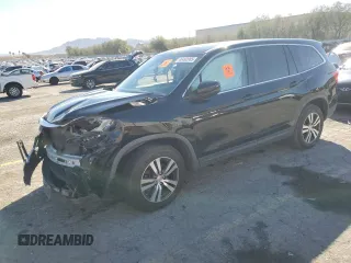 2016 Honda Pilot EX-L with VIN 5FNYF6H51GB007264, listed as a Copart auction lot 46492985 with 144,553 mi miles and Salvage Title. Bid and sale history available at carsss.com. Image 1.