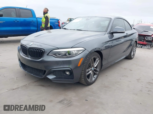 2018 BMW 2 Series 230i with VIN WBA2J1C5XJVD09384, listed as a IAAI auction lot 41751922 with 72,191 mi miles. Bid and sale history available at carsss.com. Image 17.