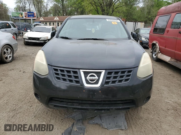 2008 Nissan Rogue S with VIN JN8AS58V48W138780, listed as a Copart auction lot 53650245 with 195,272 mi miles and Salvage Title. Bid and sale history available at DreamBid. Image 5.