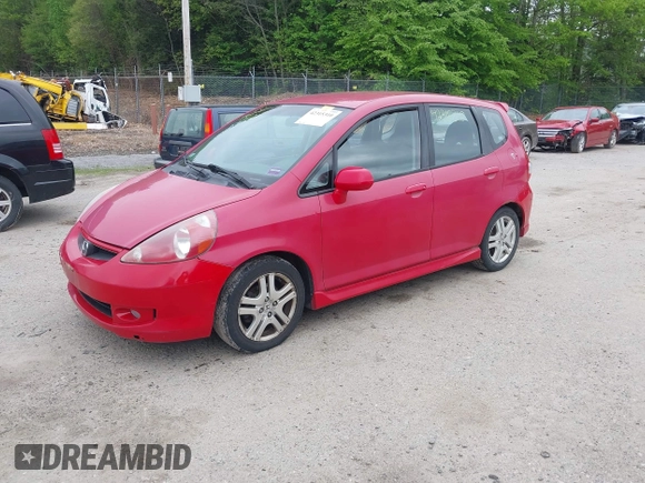 2008 Honda Fit Sport z VIN JHMGD38658S020529, wystawiony jako IAAI lot #42315310 z przebiegiem 196 146 mil mil oraz . Historia ofert i sprzedaży dostępna na DreamBid. Obrazek 2.