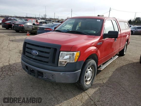 2010 Ford F-150 XL with VIN 1FTVX1CV2AKE46848, listed as a IAAI auction lot 42841799 with 153,680 mi miles and . Bid and sale history available at DreamBid. Image 6.