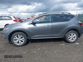 2013 Nissan Murano SV with VIN JN8AZ1MW0DW303673, listed as a IAAI auction lot 41645516 with 121,136 mi miles. Bid and sale history available at carsss.com. Image 6.