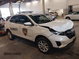 2020 Chevrolet Equinox LT with VIN 2GNAXUEVXL6160028, listed as a IAAI auction lot 41109516 with 129,508 mi miles. Bid and sale history available at carsss.com. Image 1.